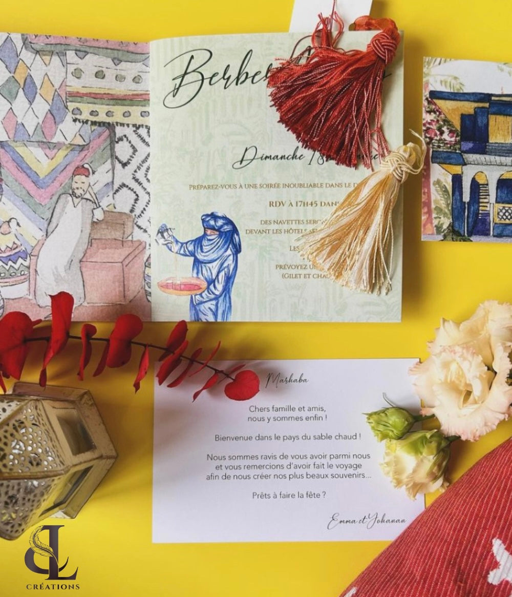 Les différentes étapes du processus de création d'une invitation de mariage : De l'idée au produit final