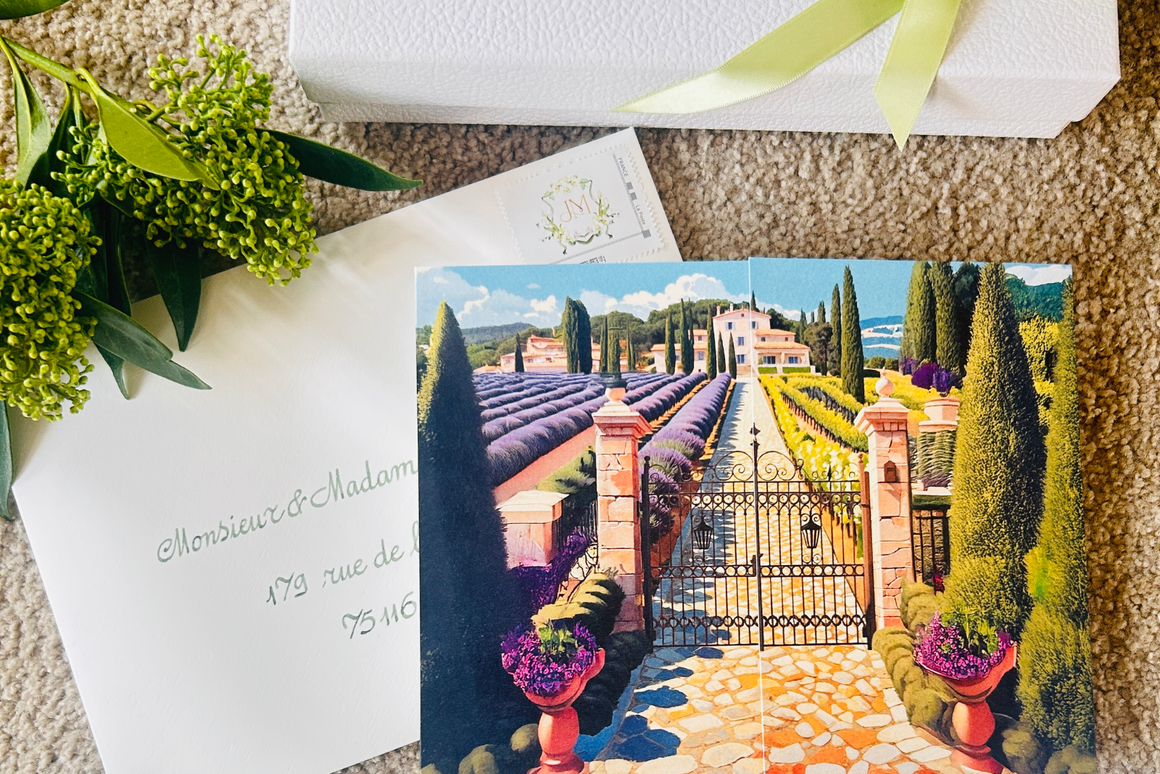 Faire-Part de Mariage Personnalisé – Collection Provence
