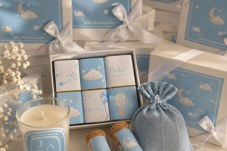 Coffret Cadeau Personnalisé – Collection Nuit Étoilée