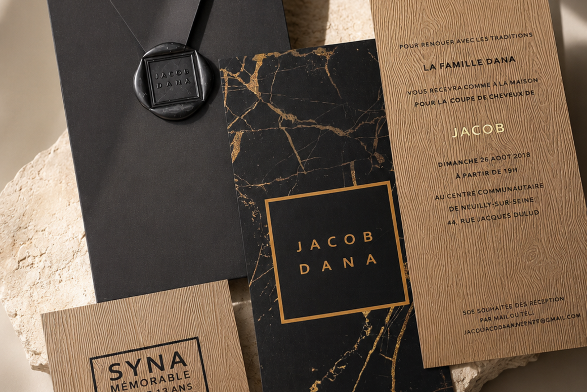 Invitation Personnalisée – Collection Héritage