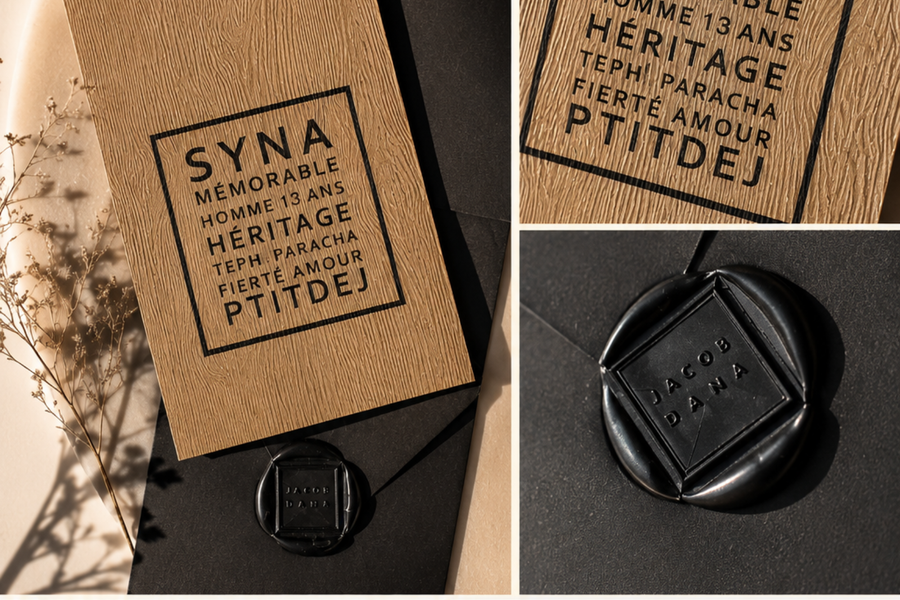 Invitation Personnalisée – Collection Héritage