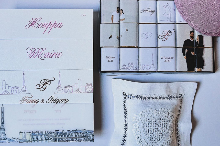 Faire-Part de Mariage Personnalisé – Collection Romantique