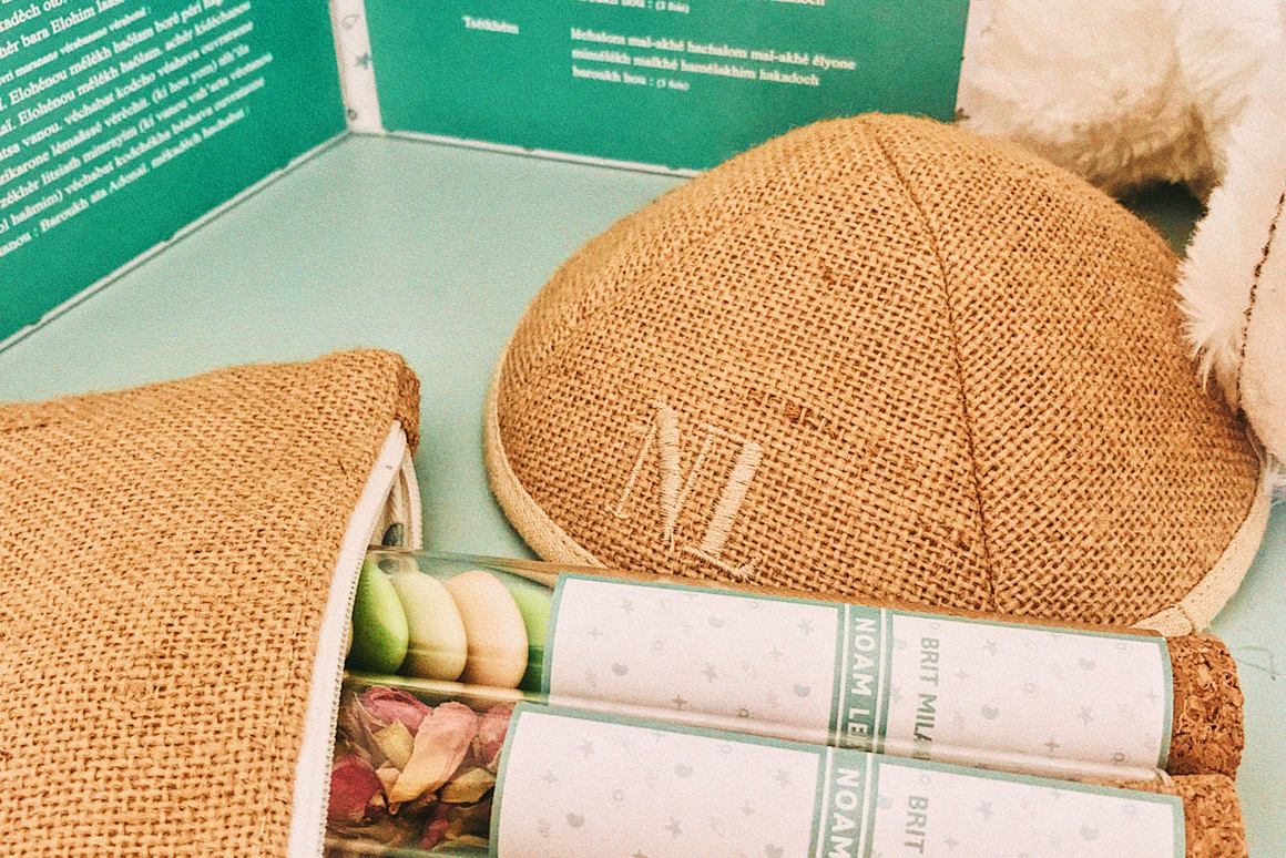 Coffret Cadeau Personnalisé – Collection Brit Milah Nature