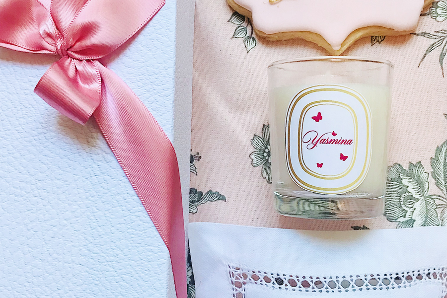 Coffret Cadeau Personnalisé – Collection Papillon Rose