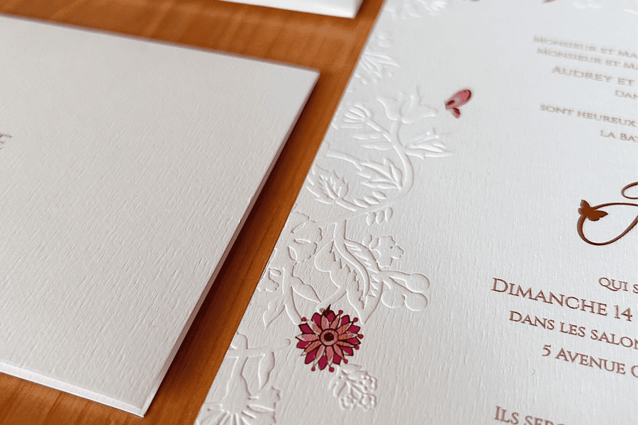 Forêt enchantée — Invitation illustrée personnalisée, création sur mesure BL Créations Paris