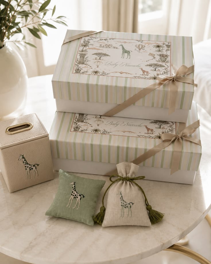 Coffret naissance Brit Milah entièrement créé sur mesure