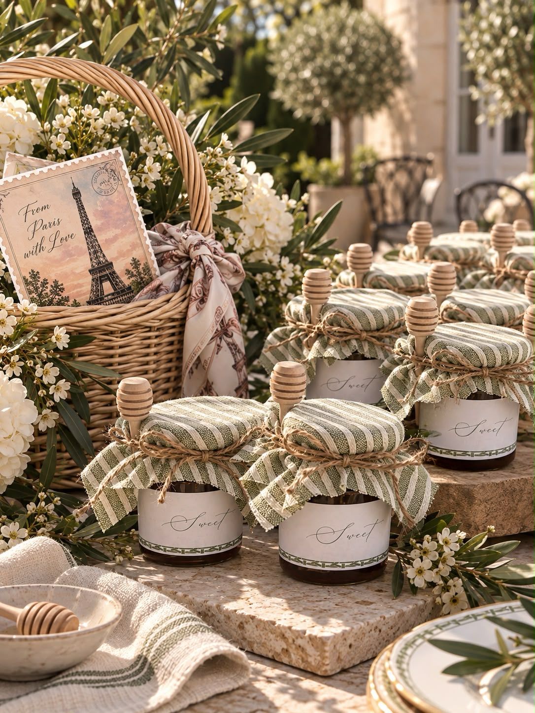Pot de miel personnalisé – Cadeau invité sur mesure