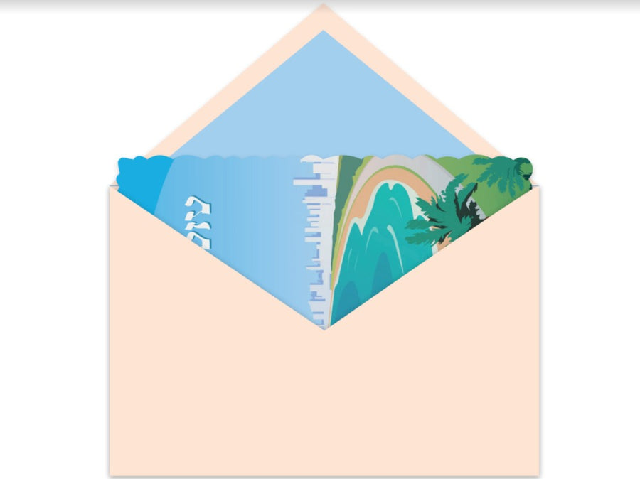 Invitation Carte postale / Tel aviv